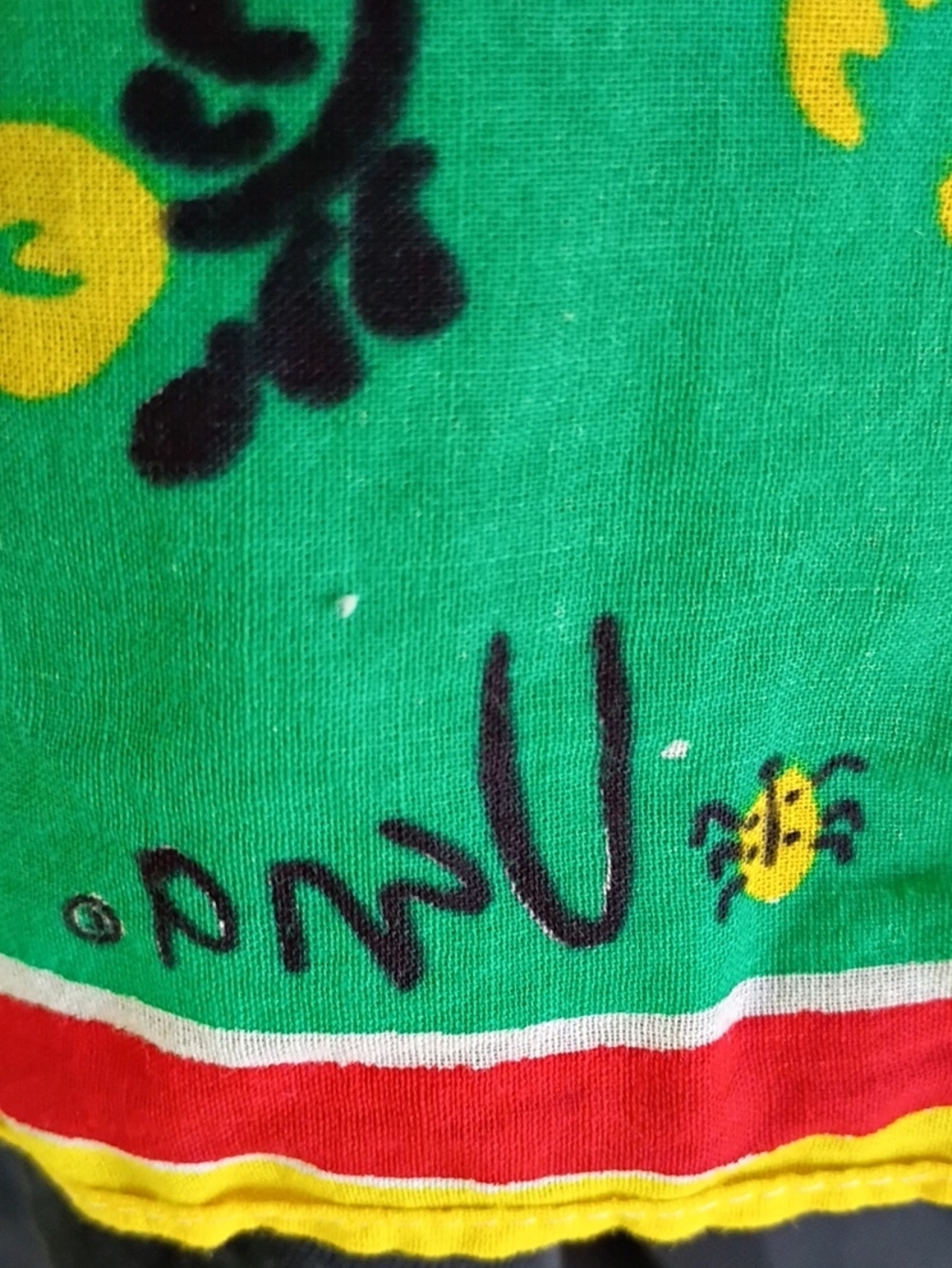 Vintage 1950's 1960's Vera Neumann Headscarf 24x26